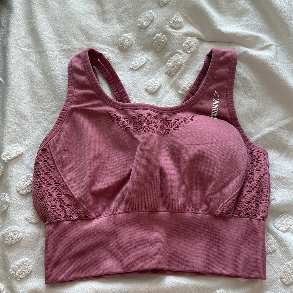 Gymshark Energy + seamless crop top/bra